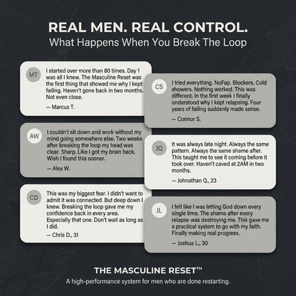 The Masculine Reset